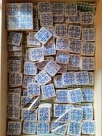 Delfts blauwe tegeltjes 5 bij 5, Ophalen of Verzenden, Gebruikt