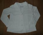 Veste blazer blanche Filou & Friends (122), Enfants & Bébés, Comme neuf, Fille, Pull ou Veste, Enlèvement ou Envoi