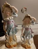 Twee beeldjes samen, Ophalen