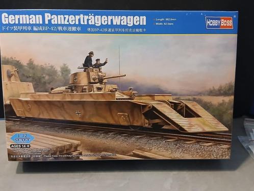 Hobby Boss (82936): Duitse Panzerträgerwagen om 1:72, Hobby en Vrije tijd, Modelbouw | Auto's en Voertuigen, Nieuw, Tank, 1:50 of kleiner