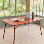 sweeek 4-persoons metalen opvouwbare tuintafel, Tuin en Terras, Tuintafels, Ophalen, Nieuw