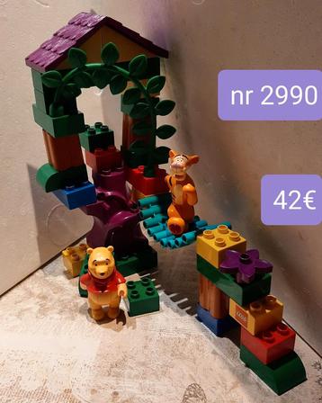 Lego duplo: Winnie's threehouse(boomhut) nr 2990, Enlèvement ou Envoi, Comme neuf, Duplo