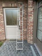 Uitschuifbare aluminium ladder als zolderladder gebruikt, Ophalen, Gebruikt, Ladder