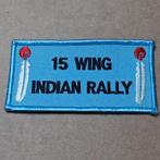 Rallye automobile de l'Indian Day au 15Wing Melsbroek, Collections, Enlèvement ou Envoi, Armée de l'air, Emblème ou Badge