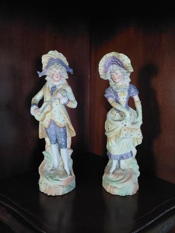 Couple victorien en porcelaine à biscuits, Enlèvement