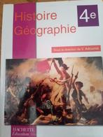 Livre histoire géographie 4 e Hachette éducation, Livres, Livres scolaires, Enlèvement, Géographie
