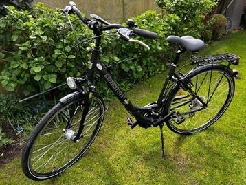 Fiets - 7 speed - Axa slot - mat zwart - in prima staat!