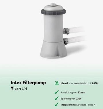 Intex zandfilter C600 - nieuw beschikbaar voor biedingen