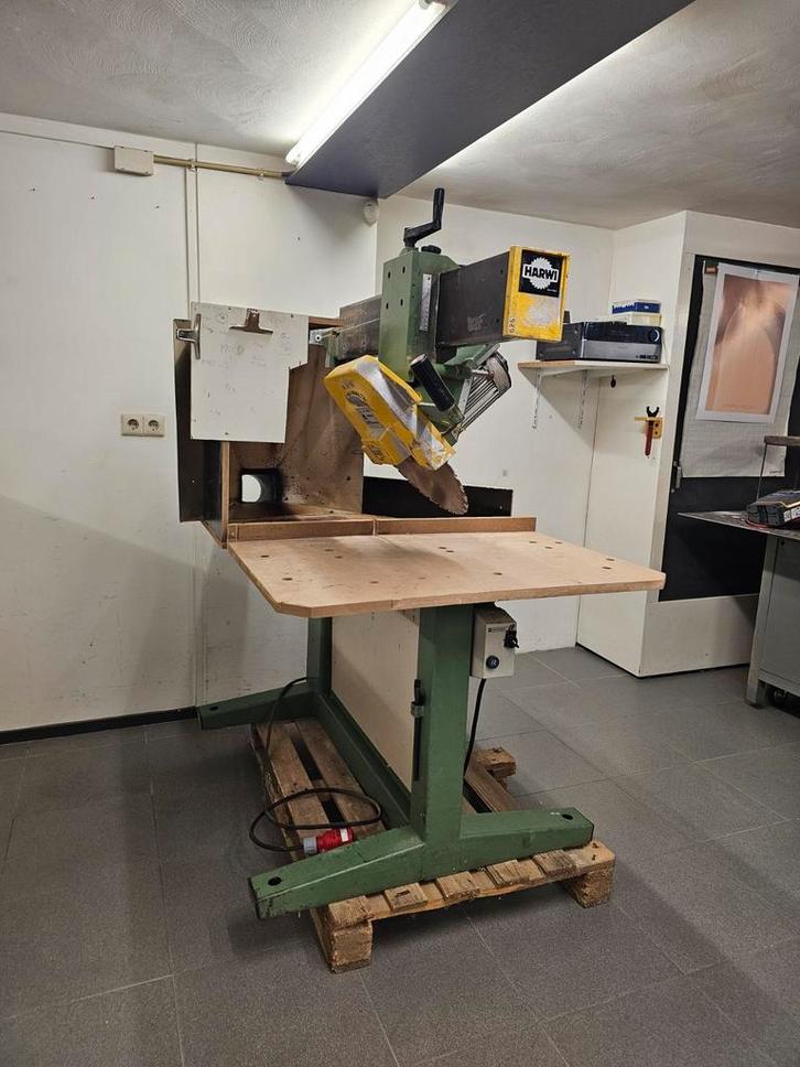 Harwi Radiaalzaag 625-U / afkortzaag, Doe-het-zelf en Bouw, Gereedschap | Zaagmachines, Gebruikt, Afkortzaag, 1200 watt of meer