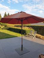 Oranje parasol, in goede staat, licht afgeschenen, Ophalen of Verzenden