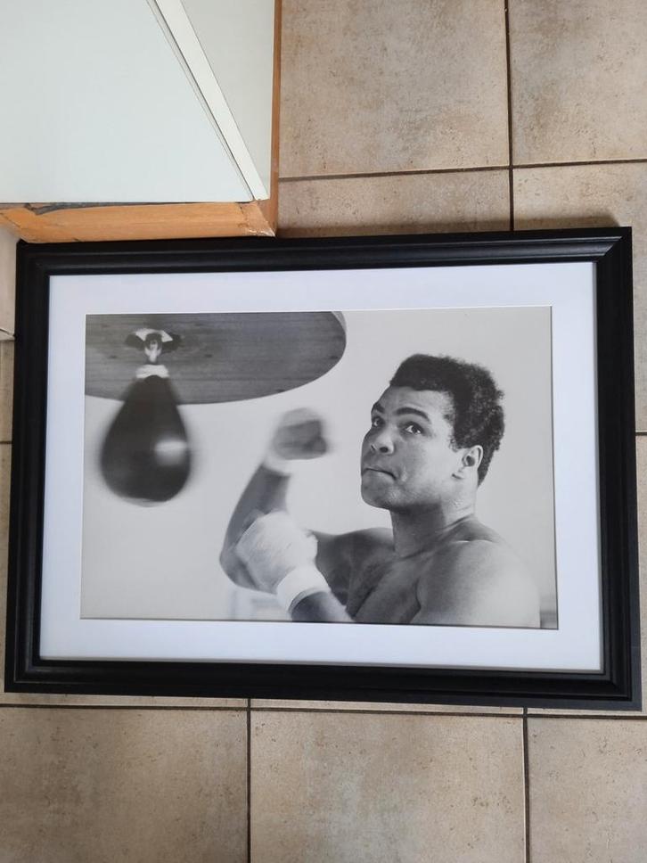 Grote Vintage Muhammed Ali Foto, Antiek en Kunst, Kunst | Tekeningen en Fotografie, Ophalen
