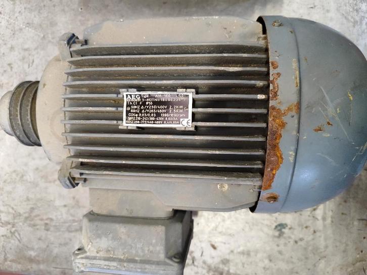 Driefasige elektromotor, Bricolage & Construction, Moteurs, Utilisé, Moteur électrique, Enlèvement