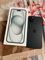 Iphone 15 plus 128 gb black+ hoesje+schermprotectie, Telecommunicatie, Mobiele telefoons | Apple iPhone, 128 GB, Met simlock, Zonder abonnement