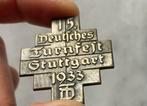 Badge 1933 WOII Duitsland, Postzegels en Munten, Penningen en Medailles, Verzenden, Brons