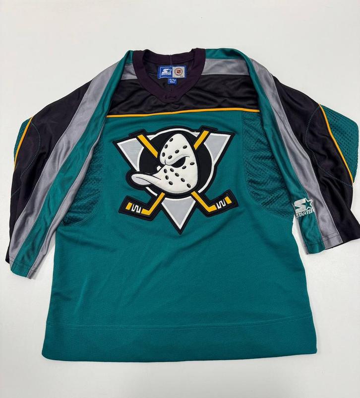 Vintage sweat starter mighty ducks, Sports & Fitness, Football, Comme neuf, Maillot, Enlèvement