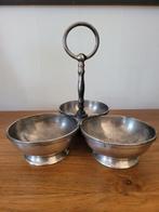 Ancien présentoir de majordome en métal argenté, Antiquités & Art, Antiquités | Ustensiles de cuisine, Enlèvement ou Envoi