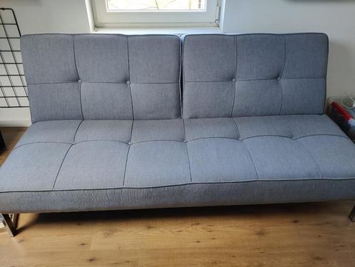 Slaapzetel grijs, Huis en Inrichting, Slaapkamer | Slaapbanken, Gebruikt, 80 cm, 200 cm, Twijfelaar, Grijs, Ophalen