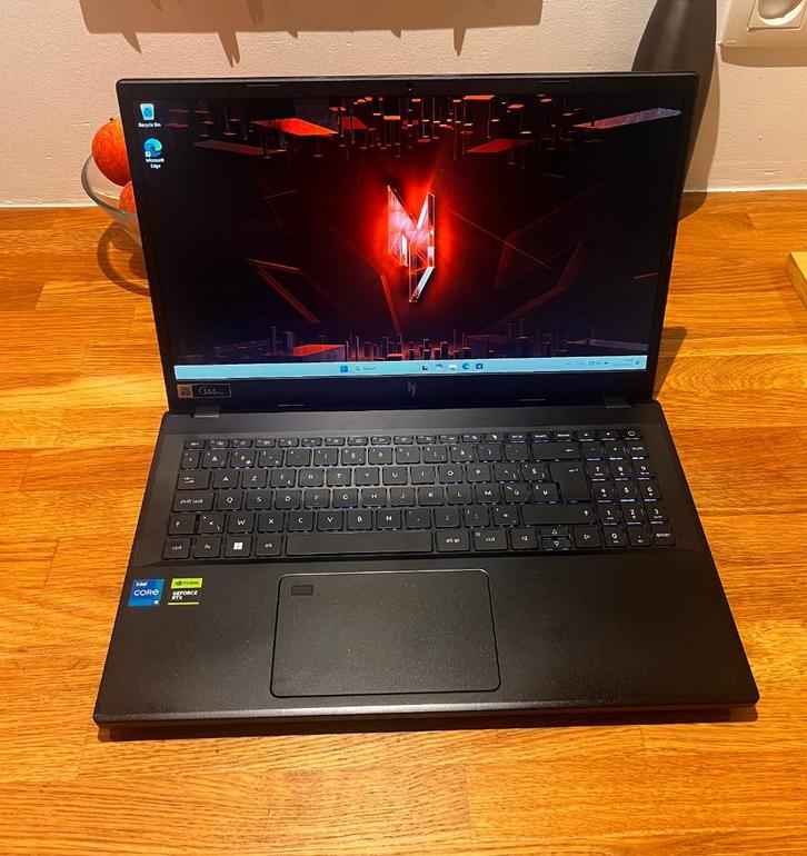 Laptop 15" RTX 4050 144Hz, Computers en Software, Windows Laptops, Zo goed als nieuw, 15 inch, SSD, 2 tot 3 Ghz, 16 GB, Azerty