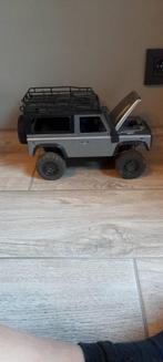 4x4 rc jeep, Auto's, Zwart, Elektrisch, Vierwielaandrijving, Particulier