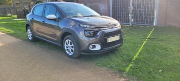 CITROEN C3 1.2 BENZINE BJ 2023 KM 4900 PLAATSCHADE beschikbaar voor biedingen