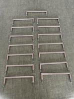 Handgrepen roestvrij staal 160 mm, Huis en Inrichting, Keuken | Keukenelementen, Ophalen, Zo goed als nieuw