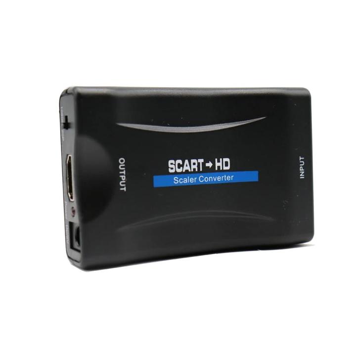 Nouveau convertisseur péritel vers HDMI, upscaler, TV, Hi-fi & Vidéo, Convertisseurs, Neuf, Envoi