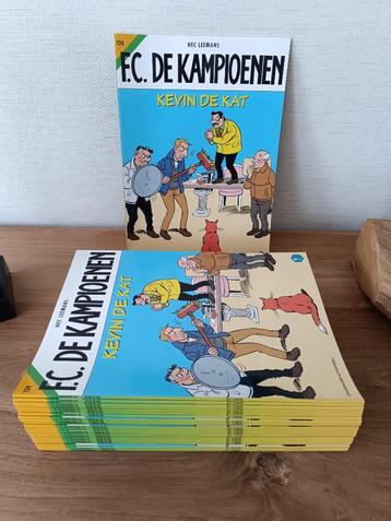 28 splinternieuwe FC DE KAMPIOENEN strips allen nr 124 beschikbaar voor biedingen
