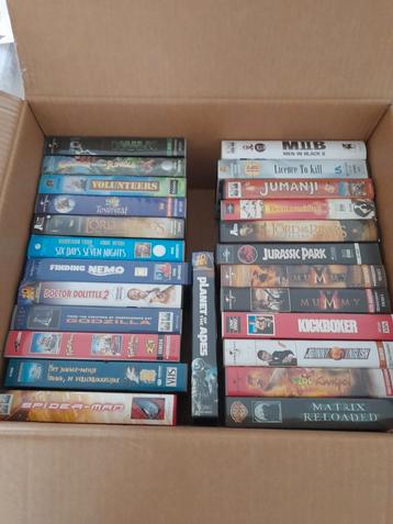 Lot video Cassette films en tekenfilms van collega van werk  beschikbaar voor biedingen
