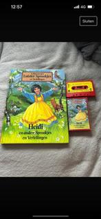 Luistersprookje Heidi boek +cassette lekturama, Utilisé, Enlèvement ou Envoi