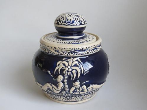 Pot à tabac vintage Marzi & Rémy 1930, Antiquités & Art, Curiosités & Brocante, Enlèvement ou Envoi