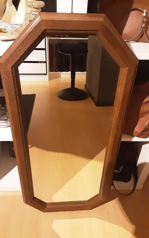 Beau miroir octogonal dans un cadre en chêne, Maison & Meubles, Accessoires pour la Maison | Miroirs, Neuf, Moins de 50 cm, Moins de 100 cm