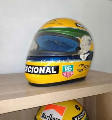 Casque SHOEI Ayrton Senna Bercy disponible aux enchères