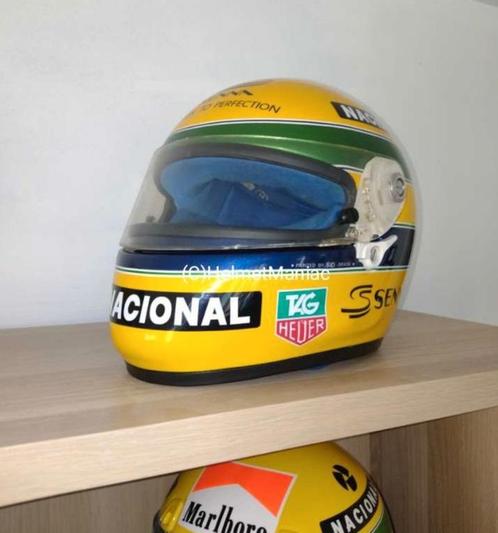 Casque SHOEI Ayrton Senna Bercy, Collections, Marques automobiles, Motos & Formules 1, Utilisé, Voitures, Enlèvement