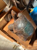 superbe grosse tortue en bois magnifique, Antiquités & Art, Art | Sculptures & Bois