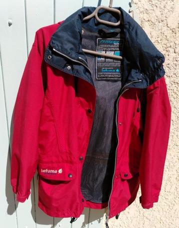 Lafuma (Climaway) rood parka regenjas jas winddicht , S beschikbaar voor biedingen