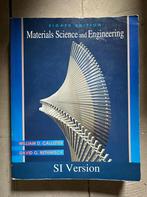 “Materials Science & Engineering” boek 8ste editie, Boeken, Wetenschap, Gelezen, Overige wetenschappen, William D. Callister, David G. Rethwisch