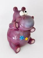 spaarpot nijlpaard Happy Hippo, Verzamelen, Spaarpotten, Ophalen of Verzenden, Gebruikt, Overige materialen, Dier