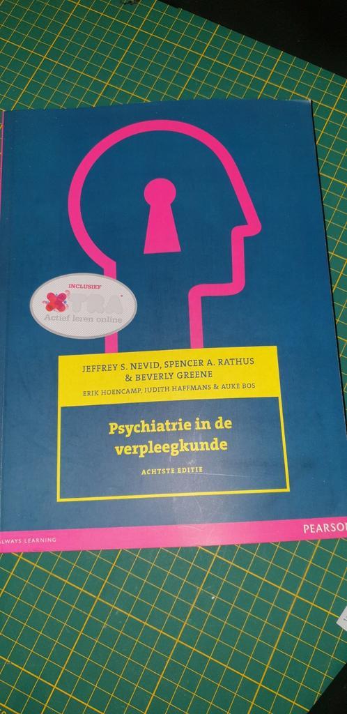 Jeffrey S. Nevid - Psychiatrie in de verpleegkunde, Livres, Livres scolaires, Comme neuf, Néerlandais, Enlèvement ou Envoi