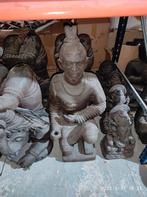 soldat chinois 75 cm en pierre reconstituée, Maison & Meubles, Accessoires pour la Maison | Statues de Bouddha, Enlèvement ou Envoi
