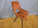 Stoelen brons velvet draaibaar onderstel 180 met return (6x), Ophalen of Verzenden, Nieuw