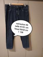 Jeans red button 46, Red button, Blauw, Maat 46/48 (XL) of groter, Ophalen of Verzenden