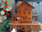 Prachtige houten uitgesneden decoratie/vogelkooi te koop., Ophalen