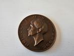 BRONZEN MEDAILLE VAN P. CLIQUET, PRINSES JEAN DE MERODE, Ophalen of Verzenden