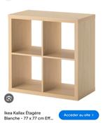 3 modules Kallax, Huis en Inrichting, Kasten | Boekenkasten, Ophalen, Zo goed als nieuw