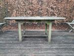 Tuintafel teak, Ophalen, Gebruikt, Ovaal, Teakhout