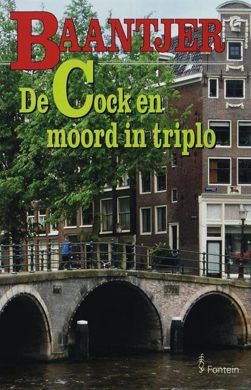 De Cock en de moord in triplo van Baantjer, Boeken, Detectives, Gelezen, Tv-bewerking, Ophalen of Verzenden