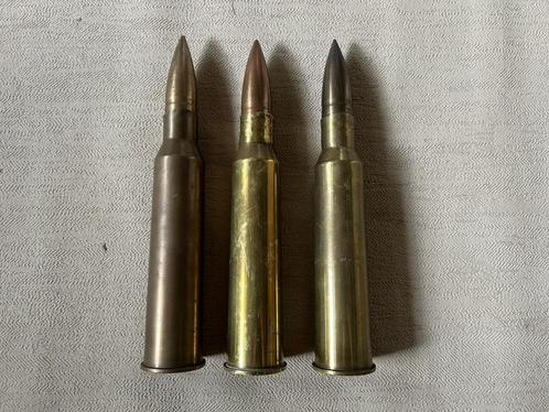 wo2 - 25mm Hotchkiss Anti-tank patronen 1935 '36 '37 - LEEG, Verzamelen, Militaria | Tweede Wereldoorlog, Landmacht, Hulzen of Bodemvondsten