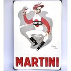 Martini Jockey emaillen reclame bord retro decoratie borden, Ophalen of Verzenden, Zo goed als nieuw, Reclamebord