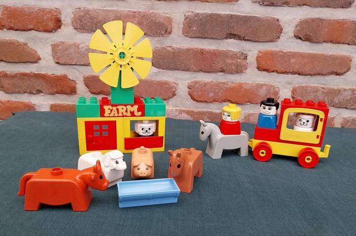 Duplo, vintage basis boerderijte, Kinderen en Baby's, Speelgoed | Duplo en Lego, Duplo, Ophalen of Verzenden