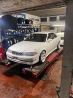 Toyota Mark II gx100, Auto's, 4 deurs, Overige modellen, Wit, Bruin